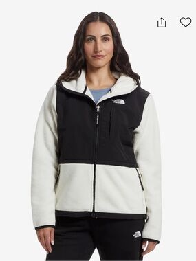 The North Face Women's Black & White Fleece Jacket